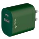 Cargador de Pared Puerto tipo C y USB Hurón Color Bosque marca Hune
