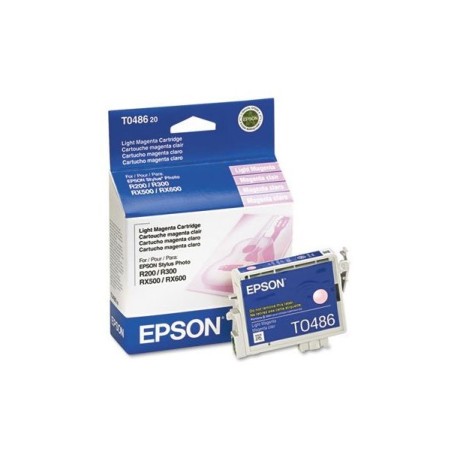 Cartuchos de Tinta Epson T048620 Magenta light Original para 430 páginas.