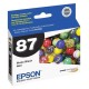 Cartuchos de Tinta Epson 87 (T087820) Negro Mate Original para 520 páginas.