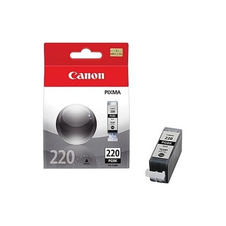 Cartucho de Tinta Canon PGI-220 Negro Original para 420 páginas.