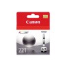 Cartucho de Tinta Canon CLI-221N Negro Original para 420 páginas.