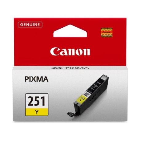 Cartucho de Tinta Canon CLI-251Y Amarillo Original