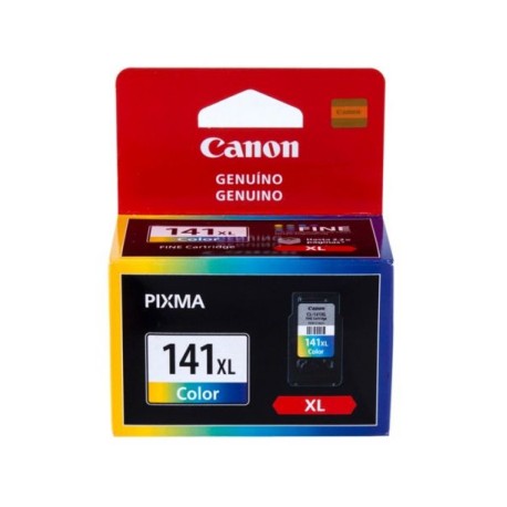 Cartucho de Tinta Canon 141XL (CL-141XL) Tricolor Original de Alto rendimiento para 400 páginas.