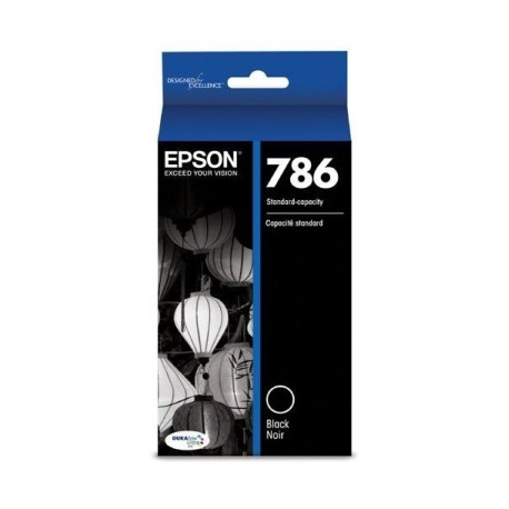 Cartuchos de Tinta Epson 786 (T786120) Negro Original (Maquina Americana)