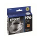 Cartuchos de Tinta Epson 196 (T196120) Negro Original para 175 páginas.