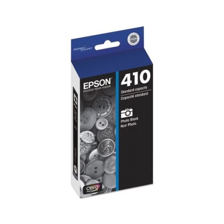 Cartuchos de Tinta Epson 410 (T410120) Negro Photo Original para 250 páginas.