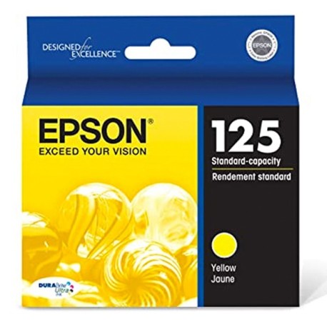 Cartuchos de Tinta Epson 125 (T125420) Amarillo Original