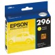 Cartucho de Tinta Epson 296 (T296420) Amarillo Original para 250 páginas.