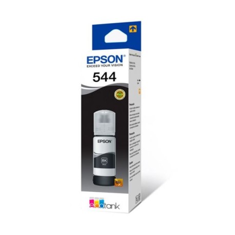 Botella de Tinta Epson 544 (T544120-AL) Negro Original para 4,500 páginas.