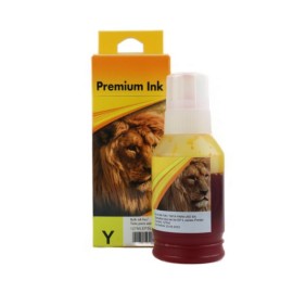 Botella de Tinta de 127 ml. Universal Amarillo calidad Premium.