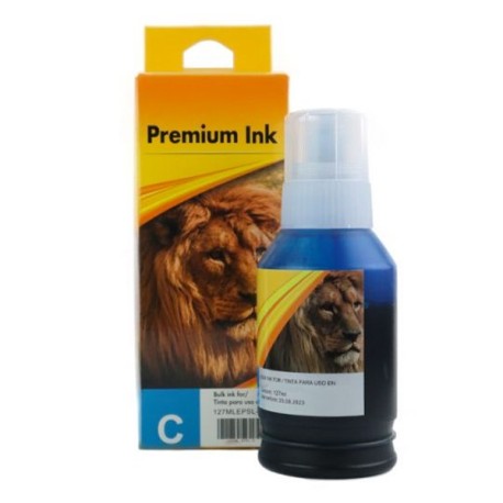 Botella de Tinta EPS Cyan light de 127 ml. calidad Premium.