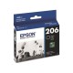 Cartucho de Tinta Epson 206 (T206120-AL) Negro Original para 300 páginas.