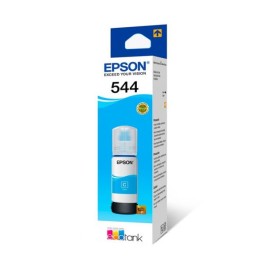 Botella de Tinta Epson 544 (T544220-AL) Cyan Original para 7,500 páginas.